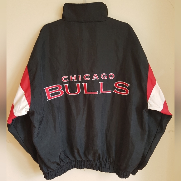 CHICAGO BULLS VINTAGE 90s LOGO ATHLETIC LIGHT JACKET - Picture 2 of 8